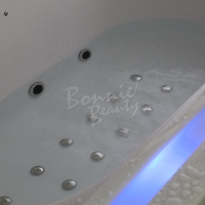 Table de douche moderne pour spa capillaire avec plusieurs buses et bras réglable pour salle de bain - Product Image 5