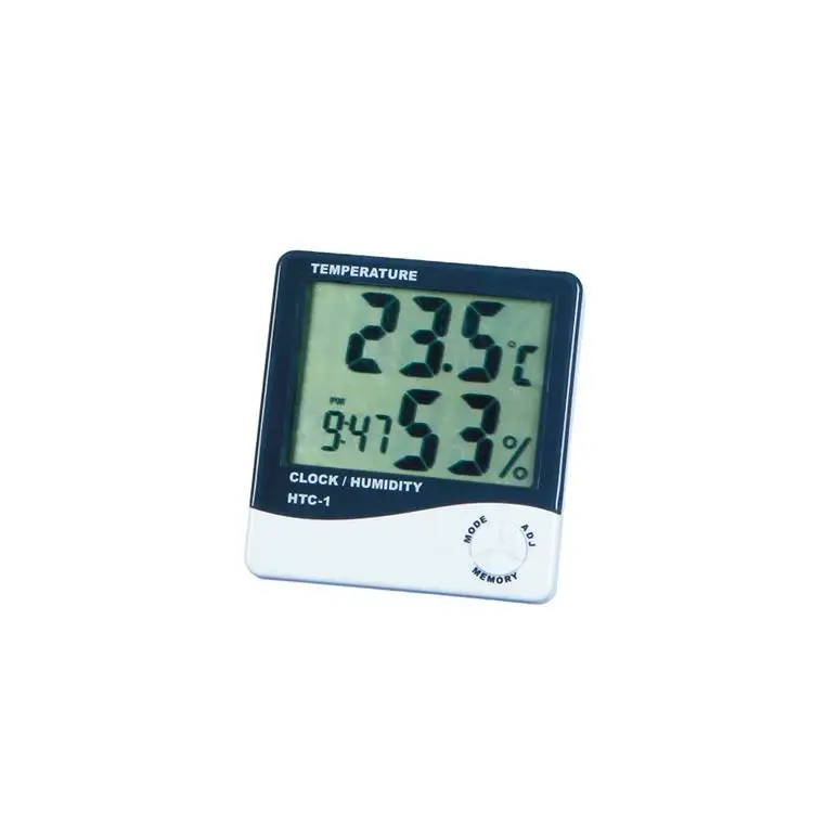 Stronger Durable Digital Thermo Thermometer Hygrometer With Alarm Clock
