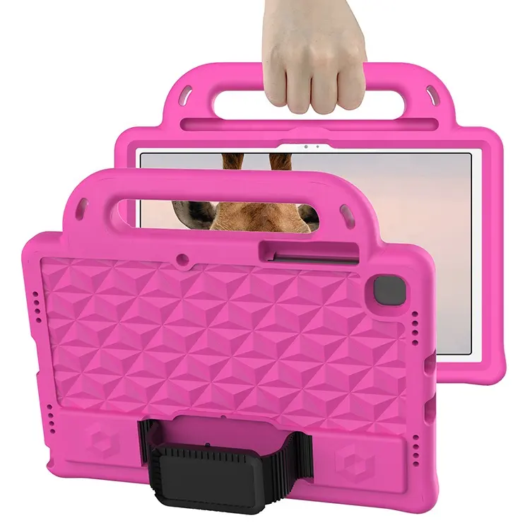 Fabricante personalizado Correa protectora antiexplosión espuma EVA dura a prueba de golpes niños para Samsung Tab A8 10,5 pulgadas niños Tablet CA