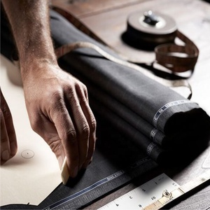 높은 품질 클래식 울 소모사 일반 호주 적합 직물 도매 가격 - Product Image 4