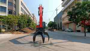 이동식 JG 스크랩 자재 취급 크레인 스크랩 힙 크레인 취급 굴삭기 핸들러 기계 - Product Image 5