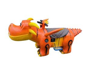 Dinosaur Car Battery Equipment Dinosaur Racing Car Children's Entertainment Racing Simulator Arcade Machine - Product Image 3