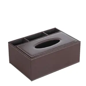 Бумажный футляр с магнитным дном, прямоугольная кожаная коробка для бумажных салфеток, для дома, офиса, автомобиля
