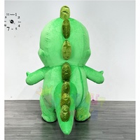 Costume de mascotte gonflable dinosaure dragon personnalisé monstre en peluche grands animaux Noël Halloween pour adulte accessoires de jeu de rôle
