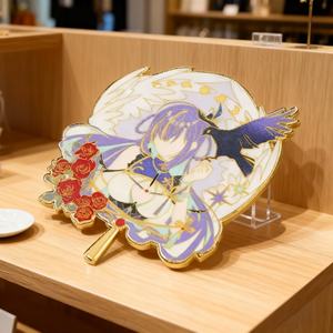 Broche de metal esmaltado pintado a medida al por mayor, hebilla de mariposa, etiqueta de nombre en relieve, insignia de medalla de honor para decoración de ropa - Product Image 2