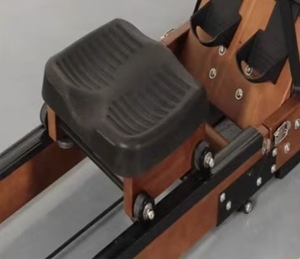 Water Resistance Wooden <b>Rower</b> Machine Great For Office Workers Spare Time Low Impact Full Body Aerobic Training Equipment - Product Image 3