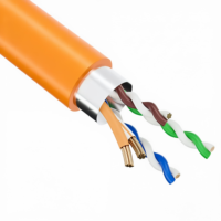 Câble d'extension industriel RJ45 KRONZ haute flexibilité Cat7 Cat8 Femelle vers Mâle à verrouillage par vis 10 Gbit/s Cordon réseau blindé