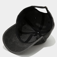 Gorra de camionero vintage lavada estilo deportivo para hombre, colores surtidos, hip hop, urbana, ajustable, estampada, desgastada