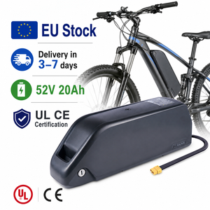 Batterie de vélo électrique Li-Ion Hailong 52V 20Ah en stock UE, connecteur XT-60, fixation sur tube de selle de VTT, étanche IP65, 1800W 3C - Product Image 1