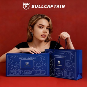 Cartera de Hombre BULLCAPTAIN de Cuero Genuino, Tarjetero, Monedero, Cartera Masculina, Portafolio, Clutch - Product Image 2