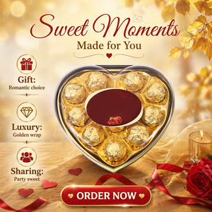Premium Valentine's Day <strong>Chocolate</strong> Gifts Wholesale Heart-Shaped Nut <strong>Chocolates</strong> Luxury Romantic Snacks - Product Image 6