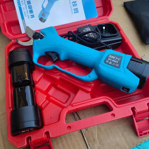 Tijeras de Podar Eléctricas Cómodas, Recargables, con Batería de Litio de 2.8 Ah, Tijeras de Jardín con Cuchilla de Acero de Alto Carbono de 45 mm - Product Image 5