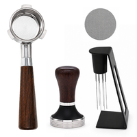 Kit de Tamper et Distributeur Magnétique WDT pour Portafiltre à Café Premium 51mm 53mm 58mm avec Logo Personnalisé