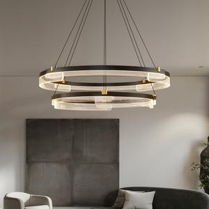 Modern Minimalist Style Nordic <b>Lighting</b> <b>Fixture</b> Living <b>Room</b> <b>Dining</b> <b>Room</b> Bedroom Elegant Creative Chandelier 5000K CCT Middle - Product Image 1