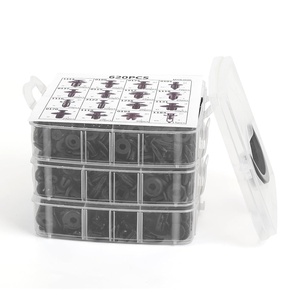 625개 자동차 외장 튜닝 플라스틱 클립 모음 정리함 - Product Image 4