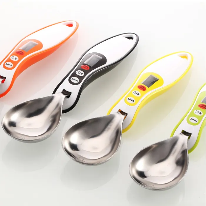 500g/0.1g Electronic LCD Digital Scoop Pocket Scale Jewelry Weight Measuring Spoons Scale for Cooking