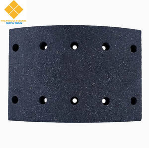 แผ่นซับเบรกรถบรรทุกแบบกึ่งโลหะไม่มีแร่ใยหิน19657แผ่นซับเบรกอเนกประสงค์สำหรับรถบรรทุกเรโนลต์ใหม่ - Product Image 1