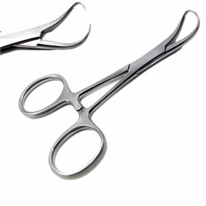 คีมหนีบผ้าคุณภาพสูง Backhaus Forceps ขนาด 12 ซม. รุ่น Dall Finish ผลิตจากเหล็กกล้าไร้สนิมเยอรมัน สำหรับเครื่องมือสัตวแพทย์ ราคาถูก - Product Image 1