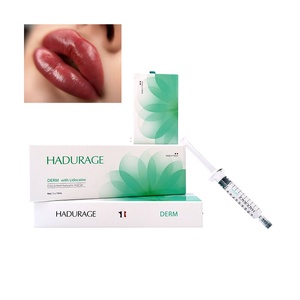 HADURAGE Derm 24mg 10ml Gel de Relleno Dérmico Inyectable de Ácido Hialurónico <span class=keywords><strong>para</strong></span> Volumen de <span class=keywords><strong>Labios</strong></span> y Rostro, <span class=keywords><strong>Precio</strong></span> al por Mayor de Fábrica OEM con Certificación ISO y CE - Product Image 1