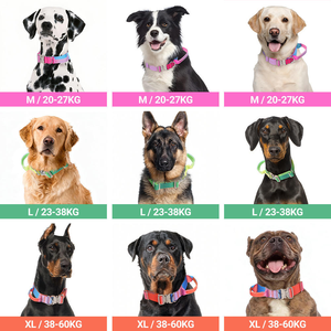 Gradient Tactical Pet Dog <b>Collar</b> Adjustable Nylon Pet <b>Collar</b> with Handle for Medium to Large Dogs - Product Image 3