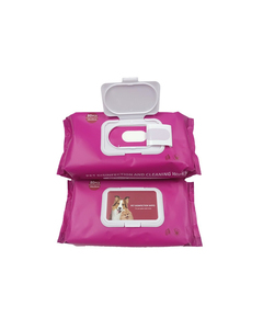 Salviette Delicate <span class=keywords><strong>per</strong></span> <span class=keywords><strong>Cani</strong></span> e Gatti, Deodoranti e Idratanti, <span class=keywords><strong>per</strong></span> Freschezza, Morbidezza e Facile Cura in Movimento - Product Image 5