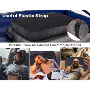Almohada Inflable TREKOLOGY Aluft Ultra Grande 24x15 pulgadas Gris para Camping, Viajes y Senderismo - Product Image 4