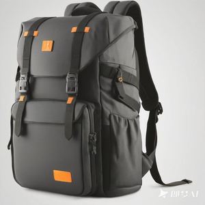 Sac à dos pour appareil photo en toile durable, sur mesure, grande capacité, imperméable, vente chaude, fabriqué en usine BSCI. - Product Image 4