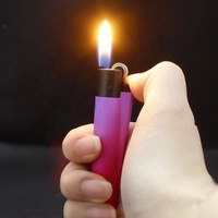 Briquet en plastique pas cher en gros de l'usine Jiaxin, avec logo personnalisé, autres briquets et accessoires pour fumeurs, briquet à gaz et briquet Clipper