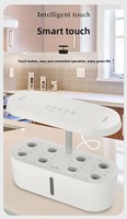 Équipement de culture hors sol, système de culture hydroponique intelligent pour la maison, pots à légumes, boîtes de culture pour plantes/fleurs, haute rigidité 3