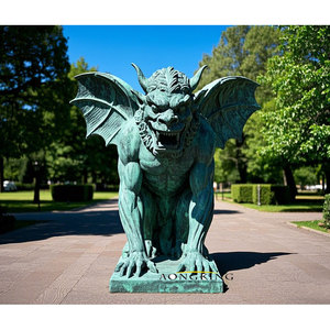 Estatuas de hadas de latón personalizadas Estatua de cobre de tamaño real moderna para exteriores Esculturas de hadas de metal de bronce para Decoración - Product Image 4