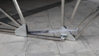 NOUVEAU Abri d'auto pliant automatique pour la maison Auvent d'extérieur avec écran solaire pour garage mobile Auvent de stationnement rétractable simple