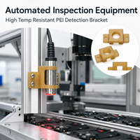 Support de détection PEI personnalisé usiné CNC avec résistance aux hautes températures pour équipement d'inspection automatisé
