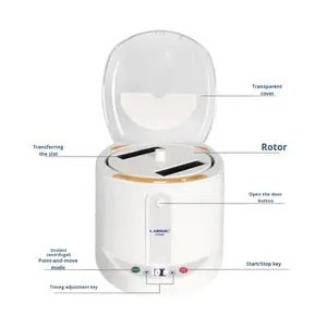 <span class=keywords><strong>Centrifugeuse</strong></span> de microplaques LABGIC CF2500M 2500 tr/min, de laboratoire, de bureau, pour plaques PCR <span class=keywords><strong>96</strong></span> et 384 <span class=keywords><strong>puits</strong></span>, avec compte-gouttes mural pour liquides - Product Image 2