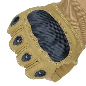 Top Qualité Gants Tactiques Dur Knuckle Sans Doigts Demi Doigt En Plein Air Vélo Moto Personnaliser Logo En Gros - Product Image 4