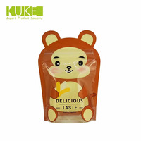 Mini sac en mylar imprimé personnalisé en forme de découpe 1g 3.5g 7g 14g 28g Sacs en mylar résistants aux enfants et aux odeurs Soft Touch Cali Pack