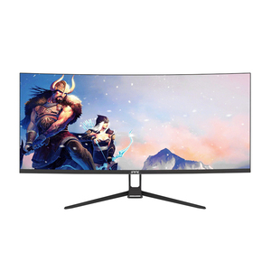 Moniteur de jeu 4K <span class=keywords><strong>34</strong></span> <span class=keywords><strong>pouces</strong></span> populaire et abordable, 144Hz 180Hz R1500, écran LED <span class=keywords><strong>incurvé</strong></span> sans cadre - Product Image 5