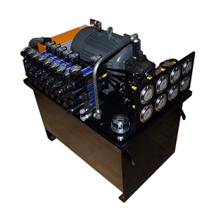Système de station hydraulique Kant 14MPA 150 Bar 100L, pompe à palettes à pression variable en acier haute pression pour usinage robotisé - Product Image 1