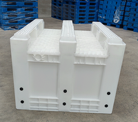 Vente chaude de caisses en plastique à mailles grillagées et de palettes pour fruits de ferme, bac de stockage et de conservation, palette en plastique à mailles grillagées, vente directe d'usine