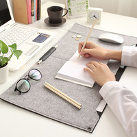 Tapis de souris en feutre à prix abordable, tapis de bureau pour ordinateur, accessoires de bureau pour le travail