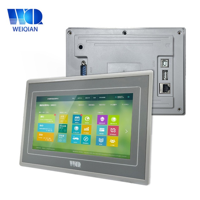 7 Inch Fanless Computer IP65 All in One PC Android Panel Wall Mount Capacitive Open Frame Industrial Touch Screen Monitor