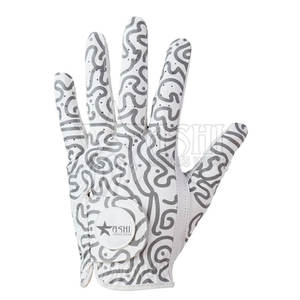 Guantes de golf sublimados con logotipo personalizado de alta calidad Precio de fábrica de cuero genuino para uso deportivo - Product Image 2