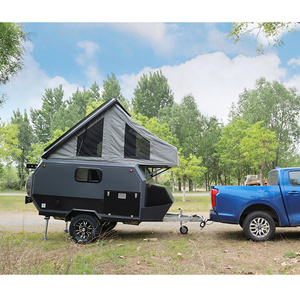 Aire duro para acampar, caravana australiana, 16 pies, 3 puertas, 4 literas, serie negra, remolque, 4x4 - Product Image 1
