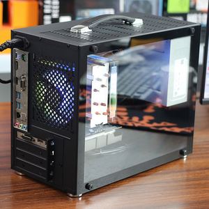 X100คอมพิวเตอร์เดสก์ท็อป Ryzen5 AMD 7500F AM5 16GB RAM 1000GB 1TB RX6750GRE SSD hexa Core PC WIN-11 Mini PC Desktop Micro Computer - Product Image 5