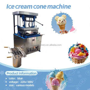 Machine manuelle à 32 têtes pour la fabrication de cornets de glace, de gaufrettes et de coupes à café glacé, à vendre - Product Image 2