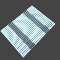 Carte de circuit imprimé d'éclairage LED Wenqi modèle 01 - Haute conductivité thermique FR-4 pour éclairage public LED et éclairage haute puissance