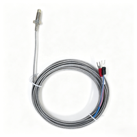 Sonde thermocouple de type K à vis M6, câble tressé métallique de 4 mètres, transducteur de mesure de température industriel