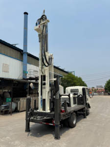 סין משאית רכוב מים מכונת קידוח הידראולי 200 מ '300 מ' עומק מים היטב קידוח - Product Image 4