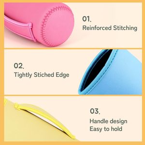 Enfriadores de latas altos personalizados con aislamiento, fundas adelgazantes para latas, soporte para botellas de cerveza con asa para bebidas energéticas de 16 oz - Product Image 3