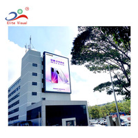 Écran LED d'affichage numérique extérieur étanche IP65 pour publicité de rue, panneau d'affichage LED fixe