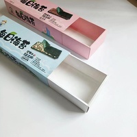 Boîte à tiroir en papier alimentaire personnalisée pour bonbons, en-cas, biscuits, chocolat, desserts, emballage de sucreries